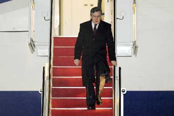 Συνάντηση Ομπάμα – Μπράουν στο Λευκό Οίκο