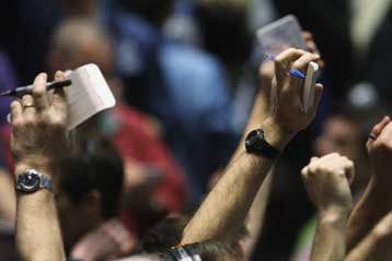 Περιορισμένες οι απώλειες των δεικτών στο χρηματιστήριο της Νέας Υόρκης