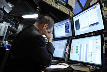 Καταβαραθρώθηκαν για άλλη μία ημέρα τα ευρωπαϊκά χρηματιστήρια