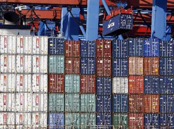 Συρρίκνωση του γερμανικού εμπορικού πλεονάσματος το 2008