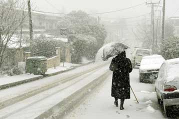 Χιονίζει από το πρωί της Παρασκευής στη Βόρεια Ελλάδα