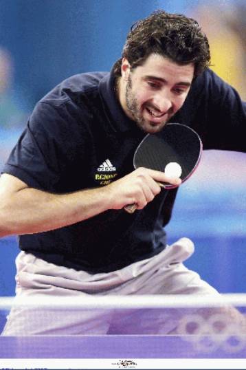 Ο Γκιώνης ηττήθηκε και αποκλείστηκε από το γερμανικό Προ Τουρ του πινγκ πονγκ