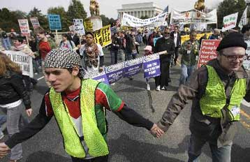 Αντιπολεμικές διαδηλώσεις στις ΗΠΑ με αφορμή την έκτη επέτειο από την εισβολή στο Ιράκ