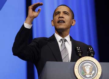 Σε ερωτήματα πολιτών για την οικονομική κρίση απαντά μέσω Διαδικτύου ο Ομπάμα