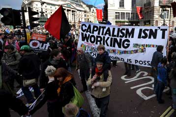 Χιλιάδες διαδήλωσαν στο Λονδίνο ενόψει της συνόδου της G20