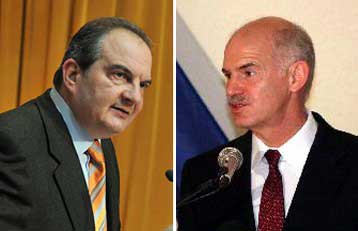 Διευρύνεται το προβάδισμα του ΠΑΣΟΚ, «ξεθωριάζει» η εικόνα Καραμανλή