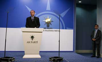 Δυσαρεστημένος ο Ερντογάν από το αποτέλεσμα των δημοτικών εκλογών