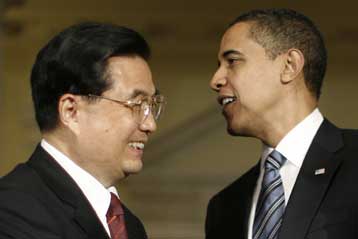 Την Κίνα θα επισκεφθεί ο Μπαράκ Ομπάμα μετά από πρόσκληση του Χου Τζιντάο