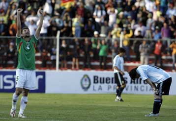 Στο υψόμετρο της Λα Παζ η Βολιβία διέλυσε την Αργεντινή