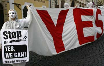 Έναν κόσμο χωρίς πυρηνικά όπλα οραματίζεται ο Μπαράκ Ομπάμα