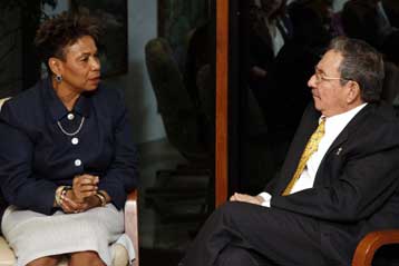 Συνάντηση Αμερικανών βουλευτών με τον Ραούλ και τον Φιντέλ Κάστρο