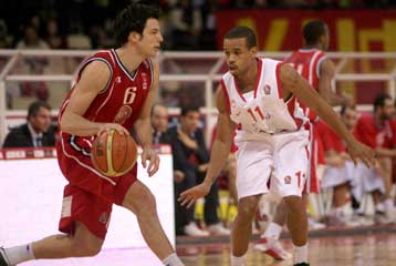 Δύσκολη νίκη του Ολυμπιακού επί του Πανιωνίου με 86-84