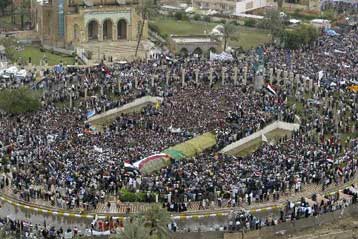 Διαδήλωση σιιτών στην έκτη επέτειο από την πτώση της Βαγδάτης