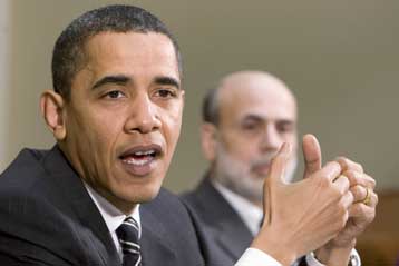 Χαραμάδα αισιοδοξίας για την αμερικανική οικονομία άνοιξε ο Μπαράκ Ομπάμα