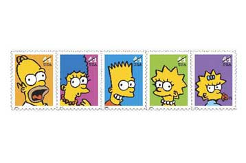 Οι «Σίμπσονς» και σε γραμματόσημα από τις 7 Μαΐου