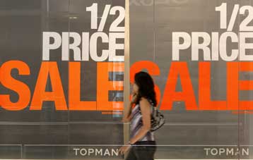 Αρνητικός ο δείκτης τιμών καταναλωτή στις ΗΠΑ το Μάρτιο