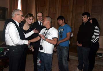 Μαθητές και φοιτητές από τη ΛΑκουιλα φιλοξενεί ο Δήμος Αθηναίων