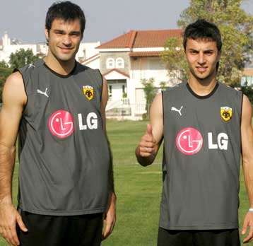 «Να γίνουμε μέρος της ιστορίας της ΑΕΚ» είπαν Σκόκο και Σάχα