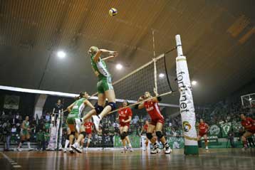 Βήμα τίτλου οι «πράσινες» με 3-0 σετ επί του Ολυμπιακού