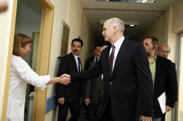 Κερδοσκοπία και τσιμεντοποίηση είδε ο Γ.Παπανδρέου στην ανατολική Αττική