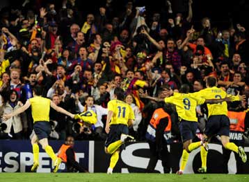 Η Μπαρτσελόνα στον τελικό του Champions League, ισοφαρίζοντας την Τσέλσι σε 1-1 στο 92