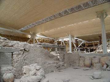 Στη Βουλή η τροπολογία για το στέγαστρο του Ακρωτηρίου Θήρας