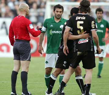 Πολύ καλός κρίθηκε ο διαιτητής Κάκος στη Τούμπα