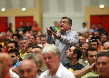 «Πόλεμος» στη ΓΣ του Αρη με τον Σκόρδα να επιτίθεται προς πάσα κατεύθυνση