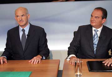 Πρόταση του ΠΑΣΟΚ για τηλεμαχία Καραμανλή – Παπανδρέου