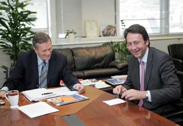 Συνάντηση Ιωαννίδη – Πιλάβιου για θέματα βίας και υγείας των αθλητών