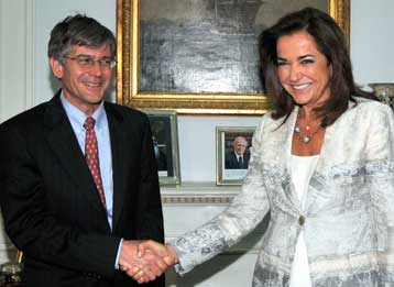 Εθνικά θέματα και ΟΑΣE στη συνάντηση Μπακογιάννη με το Νο2 του Στ.Ντιπάρτμεντ