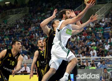 Με «σκούπα» επί του Αρη ο Παναθηναϊκός πέρασε στους τελικούς της Α1