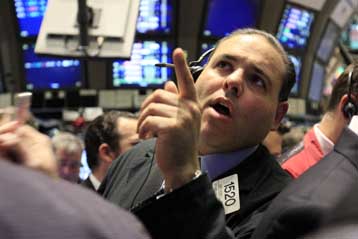 Aνοδος στα χρηματιστήρια της Ευρώπης και τη Γουoλ Στριτ τη Δευτέρα