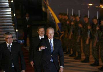 Το Σαράγεβο επισκέπτεται την Τρίτη ο Αμερικανός αντιπρόεδρος Τζο Μπάιντεν