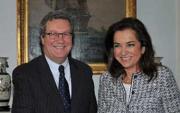 Έχουμε πολύ δρόμο ακόμη για τη λύση του Κυπριακού τόνισε ο Αλεξάντερ Ντάουνερ