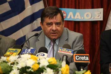 Εθνικές εκλογές το Φεβρουάριο ζήτησε ο Γιώργος Καρατζαφέρης