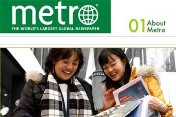 Προς πώληση των εφημερίδων της σε Ιταλία-Πορτογαλία κινείται η Metro International