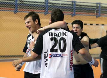 Πρωταθλητής στην Α1 χάντμπολ ανδρών ο ΠΑΟΚ για πρώτη φορά στην ιστορία του