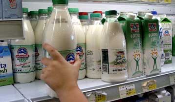 Αύξηση έως 20% στην κατανάλωση παστεριωμένου γάλακτος μετά τη μείωση τιμών