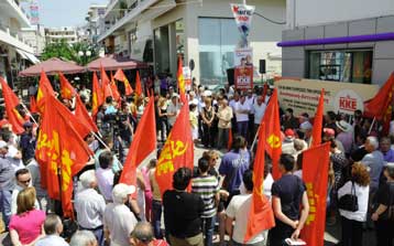 Ψήφο στο ΚΚΕ ως απάντηση στην προβοκάτσια ζητά η Αλ.Παπαρήγα