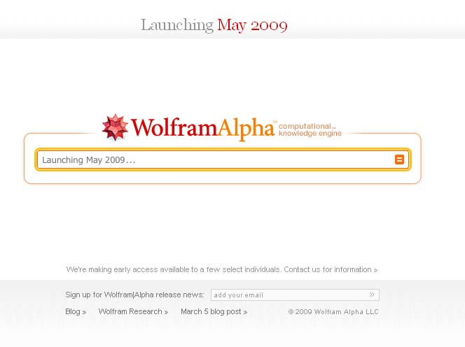 Στις 18 Μαΐου σε λειτουργία ο «παντογνώστης», WolframAlpha