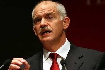 «Πράσινη ανάπτυξη ή βαρβαρότητα» το νέο δίλημμα που θέτει ο Γ.Παπανδρέου