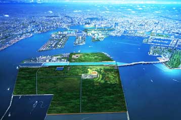 Το Τόκιο μετατρέπει τα σκουπίδια σε παραδεισένιο τεχνητό νησί