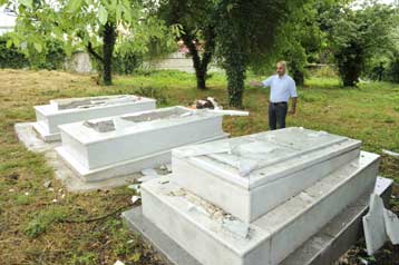 Αγνωστοι βεβήλωσαν το εβραϊκό νεκροταφείο Ιωαννίνων