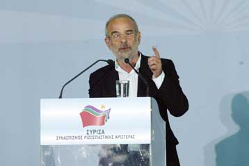 Την ανάδειξη του ΣΥΡΙΖΑ σε τρίτο κόμμα ζήτησε ο Αλ.Αλαβάνος από τη Θεσσαλονίκη