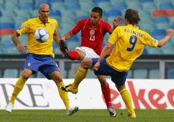 Ο Μαϊστόροβιτς σκόραρε στο 4-0 της Σουηδίας επί της Μάλτας στα προκριματικά Μουντιάλ