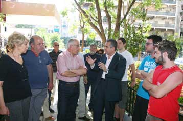 Αποκαταστάθηκε ο χώρος γύρω από τη Φοιτητική Εστία Αθηνών