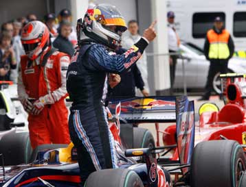 Δεύτερη σερί pole position για τον Φέτελ στο Σίλβερστοουν