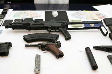 Έμποροι όπλων συνελήφθησαν στα ελληνοβουλγαρικά σύνορα