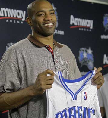 Ο Βινς Κάρτερ στους Ορλάντο Μάτζικ